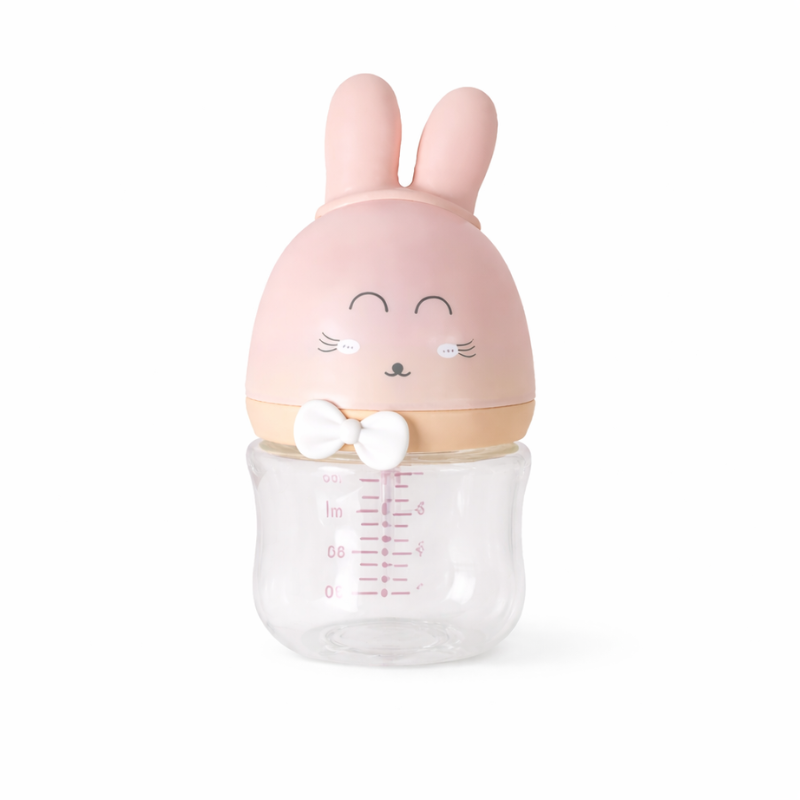 Cute Glass Baby Milk Bottle for Everyday Feeding
