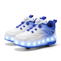 Luminous Running Shoes with Light-Up Wheels - main product image