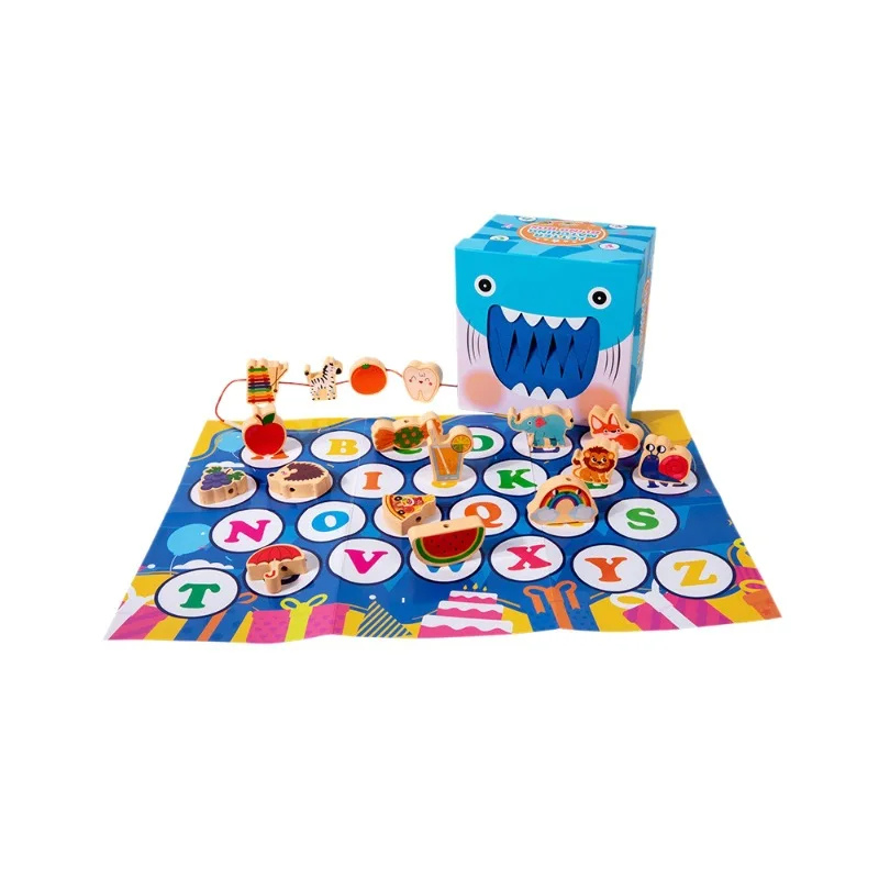 Montessori 3-in-1 Stacking, Feeding, and Matching Game