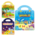 Reusable Sticker Book for Creative Scene Play