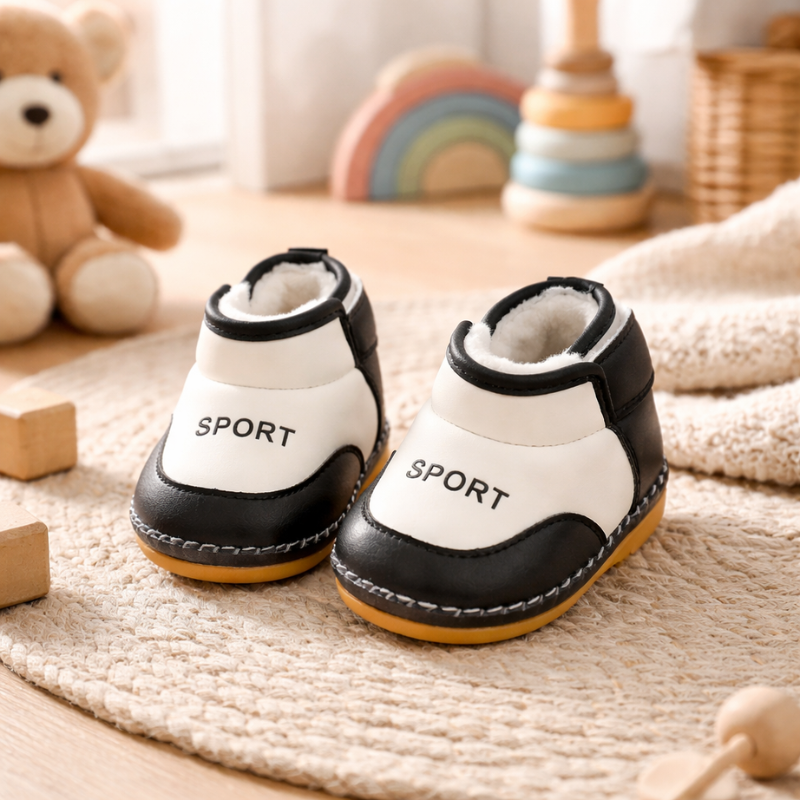 Soft Sole Baby Leather Shoes for First Walks
