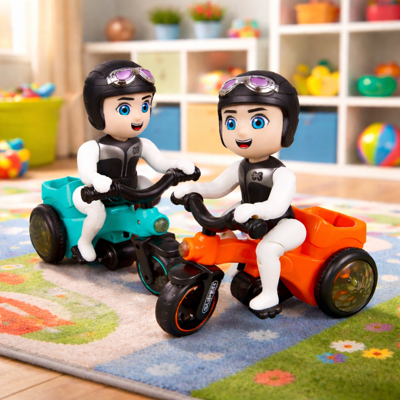 Toy Encourages Active Play Through Movement and Surprise
