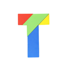 Wooden T Puzzle for Smart Shape Learning - main product image