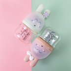 Cute Glass Baby Milk Bottle for Everyday Feeding