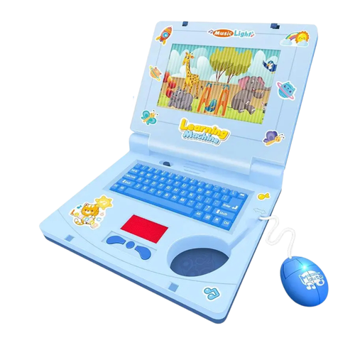 Cartoon Learning Laptop Toy with Music - main product image