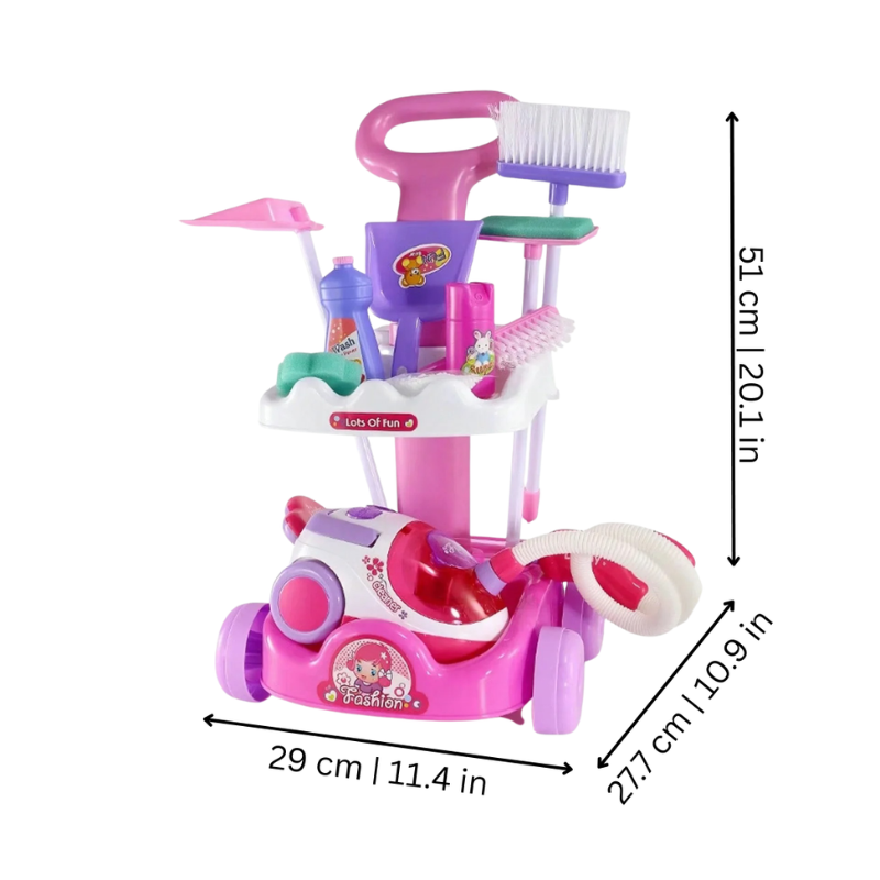 Cleaning Station Playset with Sounds and Lights