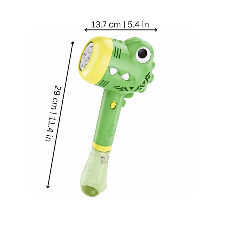 Light Up Bubble Blaster for Outdoor Summer Fun