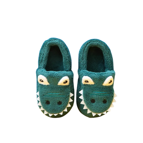 Cartoon Dinosaur Slippers for Cozy Comfort - main product image