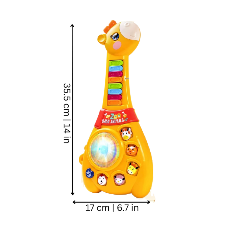 Light-Up Musical Guitar for Little Learners