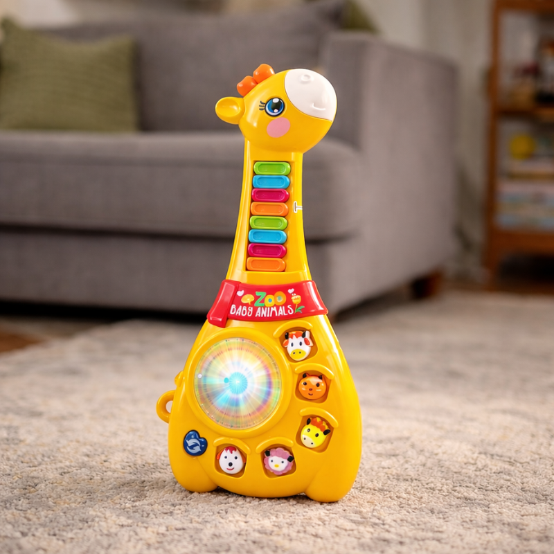 Light-Up Musical Guitar for Little Learners - main product image