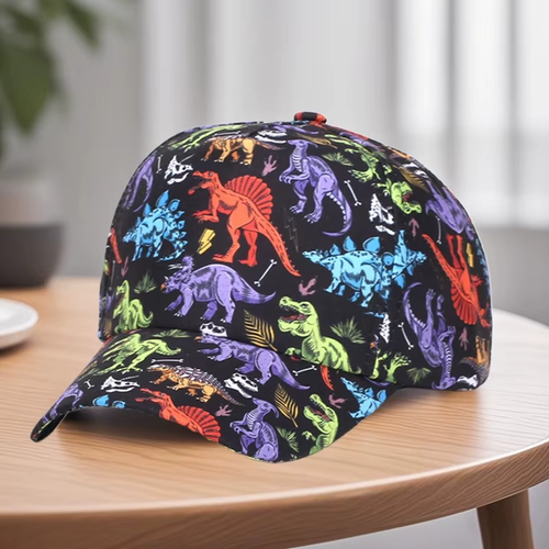 Adjustable Dinosaur Baseball Cap for Sunny Days - main product image