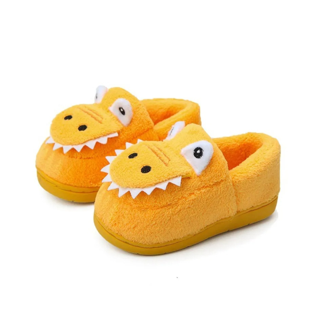 Cartoon Dinosaur Slippers for Cozy Comfort