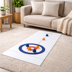 Foldable Tabletop Curling Game for Family Fun - main product image