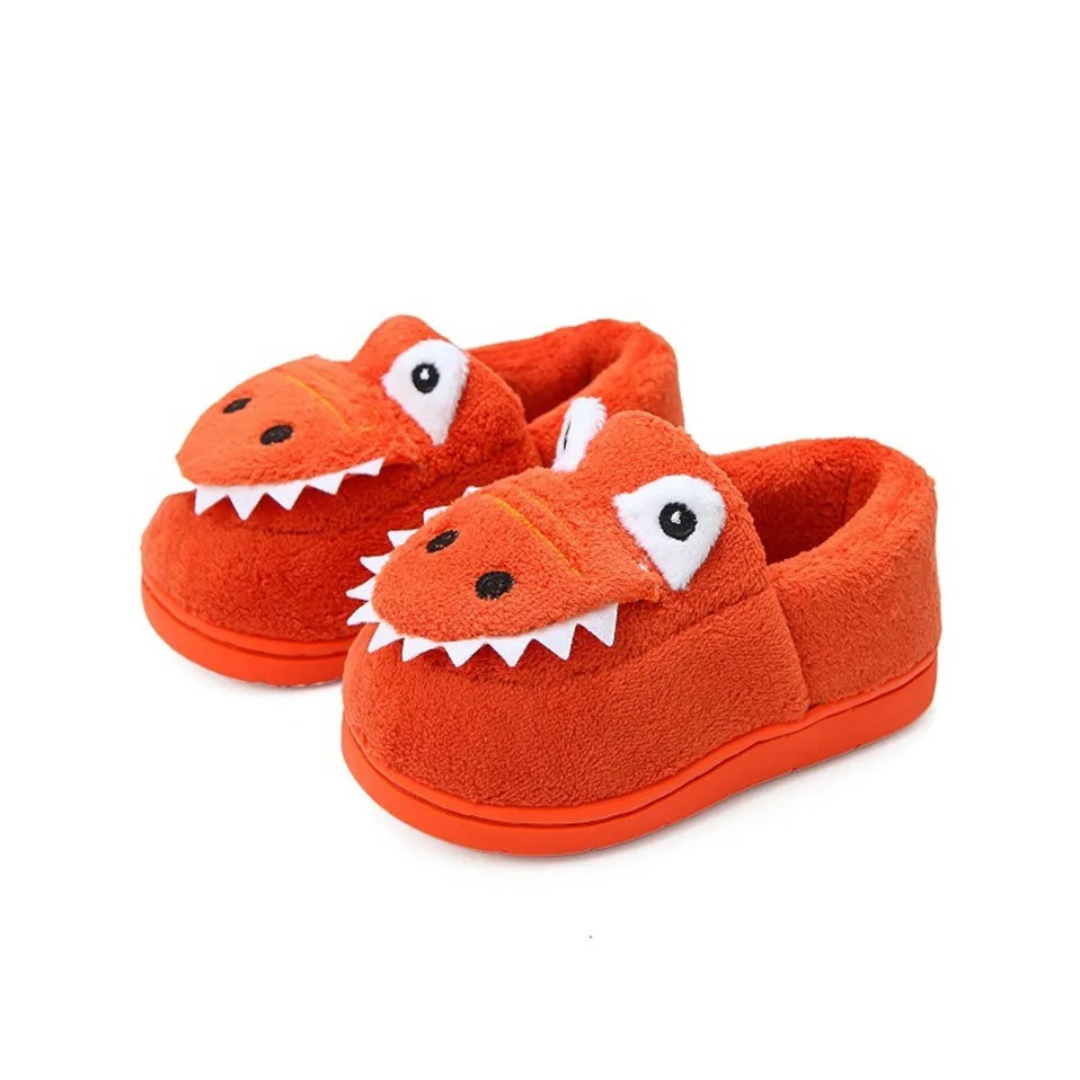 Cartoon Dinosaur Slippers for Cozy Comfort