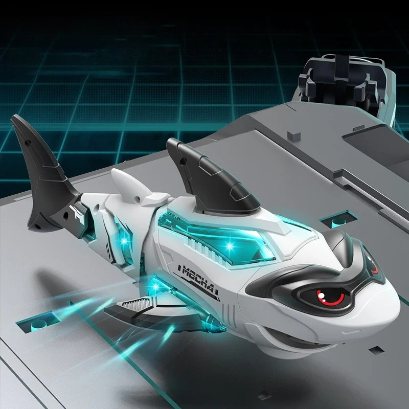 Electric Shark Toy for Music-Filled Action Play - main product image