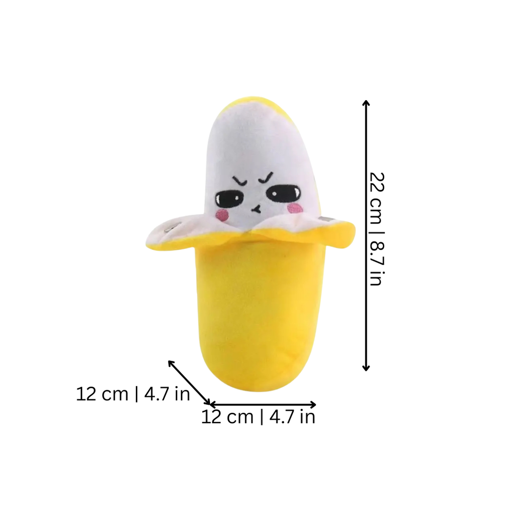 Musical Banana Plush for Touch-Activated Fun and Sensory Learning