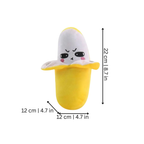 Musical Banana Plush for Touch-Activated Fun and Sensory Learning