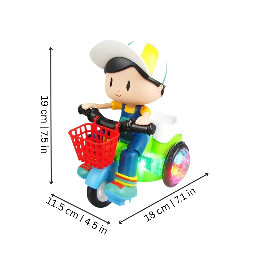 Musical Kids Trike Toy for Spinning Adventures and Playtime