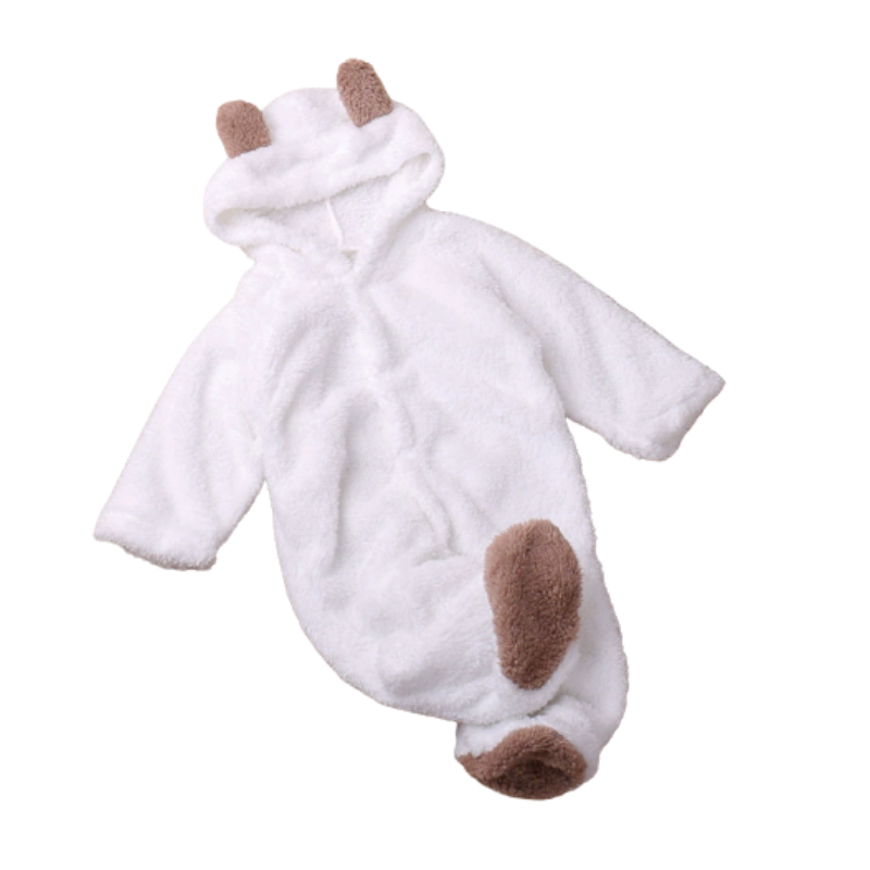 Hooded Baby Romper
