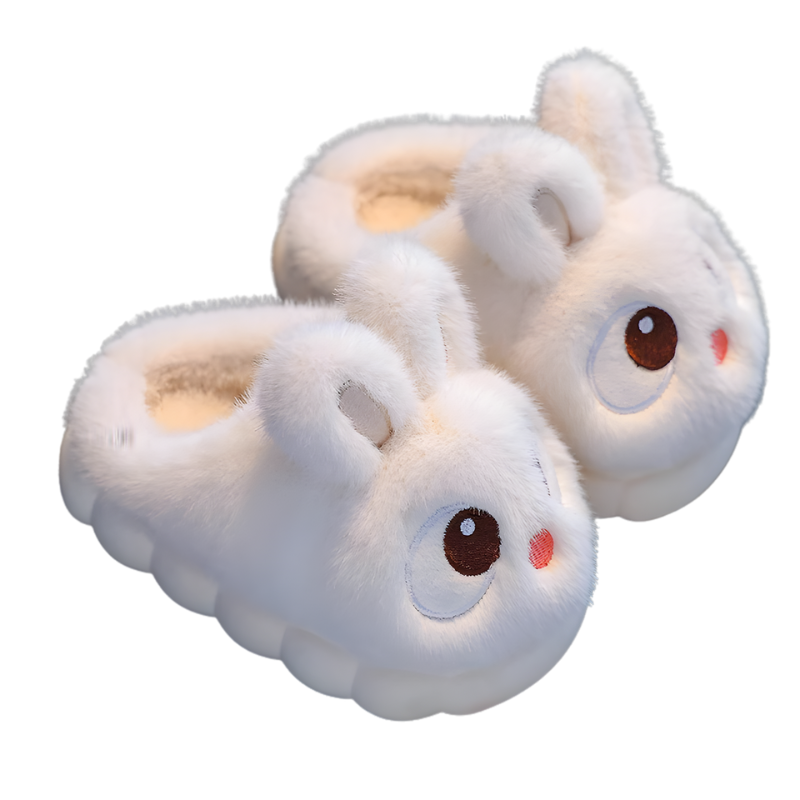 Big-Eyed Bunny Slippers