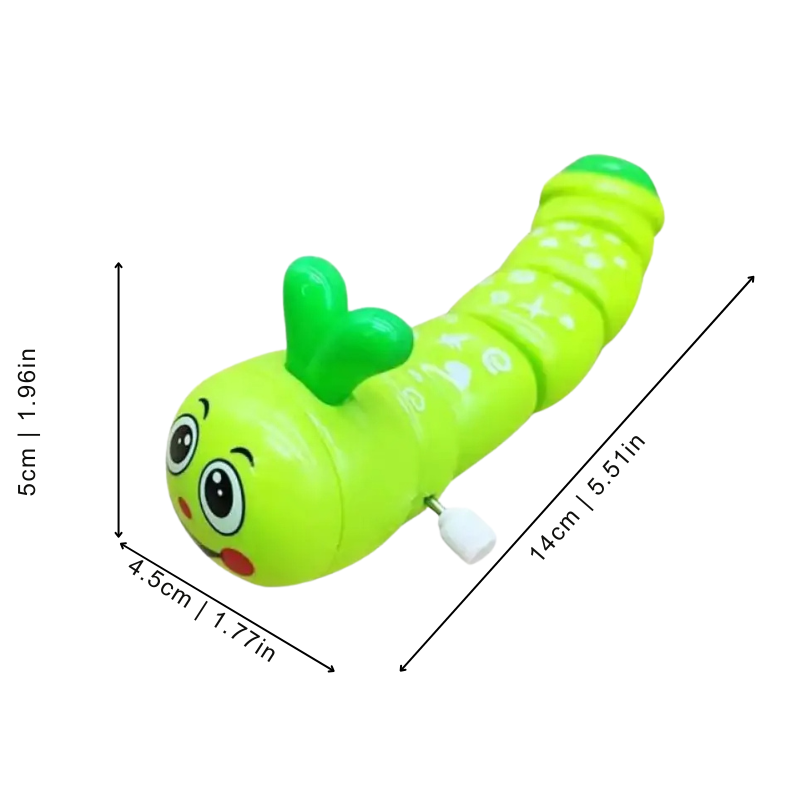 Set of Cheerful Wind-up Crawlers