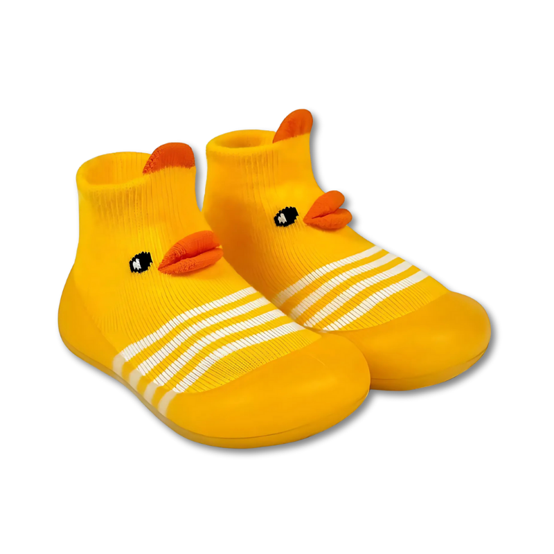 Grip Socks with 3D Animal Faces - main product image