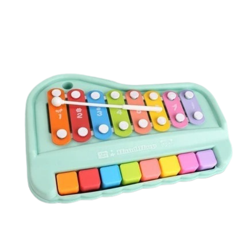 2-in-1 Xylophone Piano for Early Learning - main product image