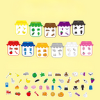 Each Set Comes with A Vibrant Assortment of Magnetic Stickers