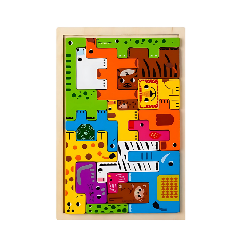Wooden Puzzle Set - main product image