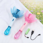 Light-Up Flower Bubble Wand