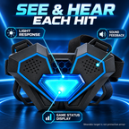 2-Player Infrared Laser Tag Set with 2 Blasters & 2 Wearable Targets