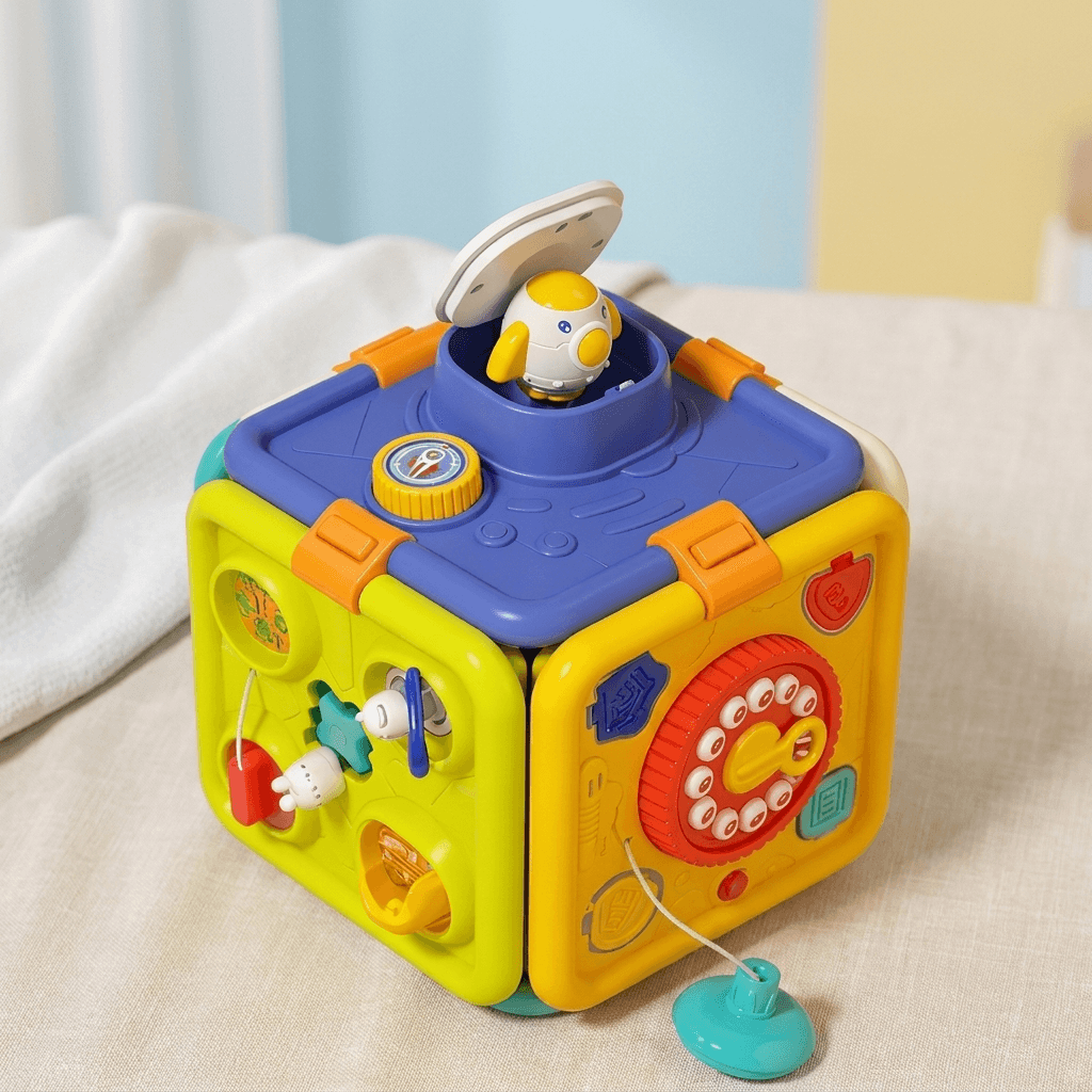 Multi-Activity Busy Box for Toddlers’ Hands-On Discovery