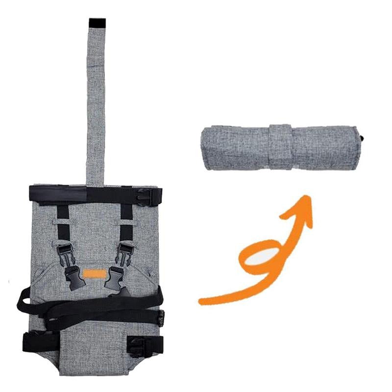 Adjustable Back Straps Fit Various Chairs for A Versatile High Chair