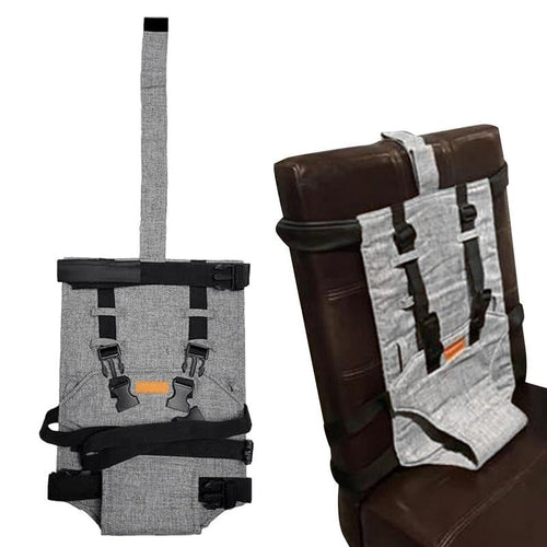 Adjustable Back Straps Fit Various Chairs for A Versatile High Chair