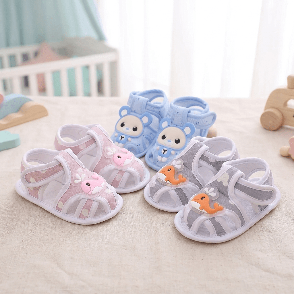 Soft Baby Sandals for Gentle First Steps and Summer Play