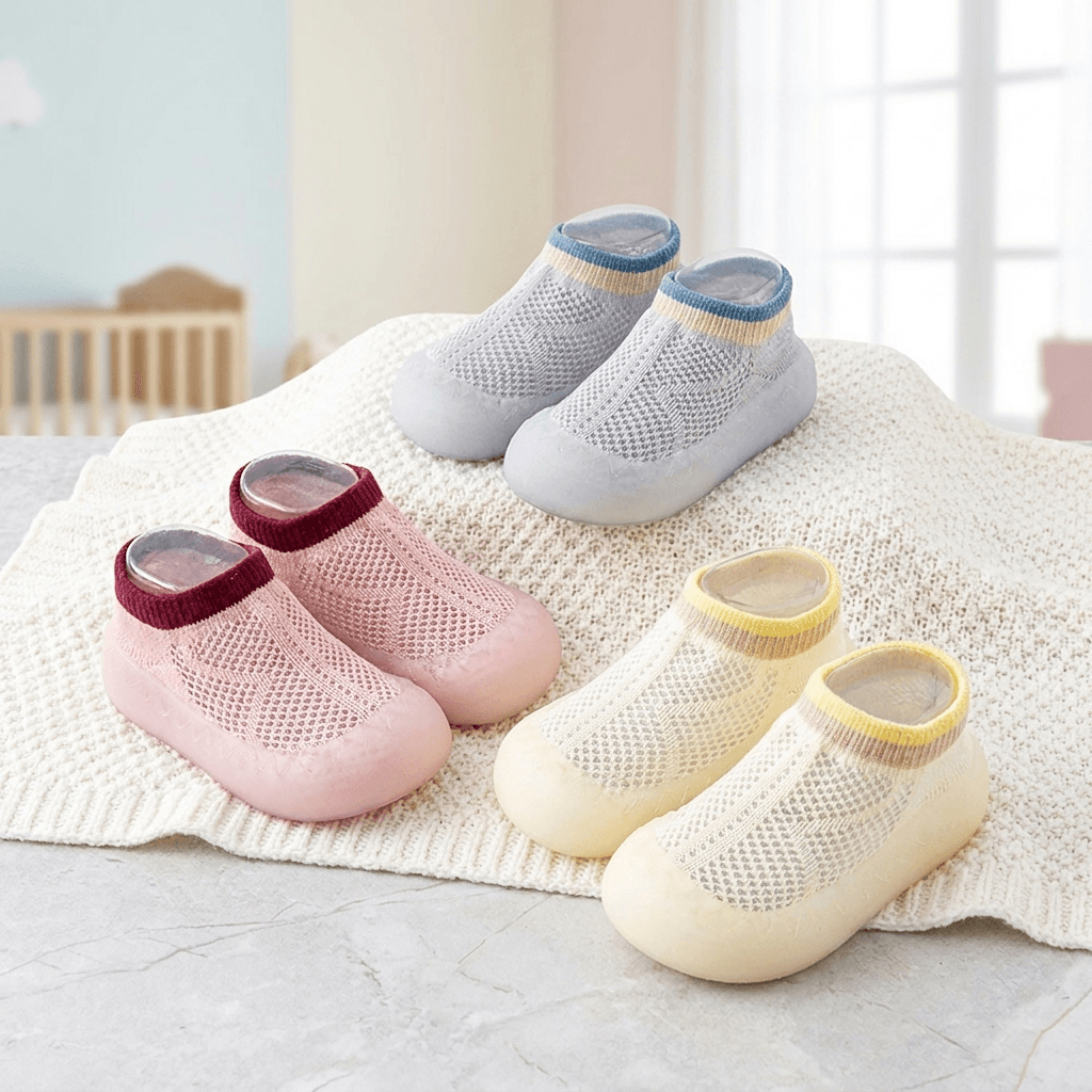 Lightweight Mesh Baby Shoes for Cool, Comfy Movement