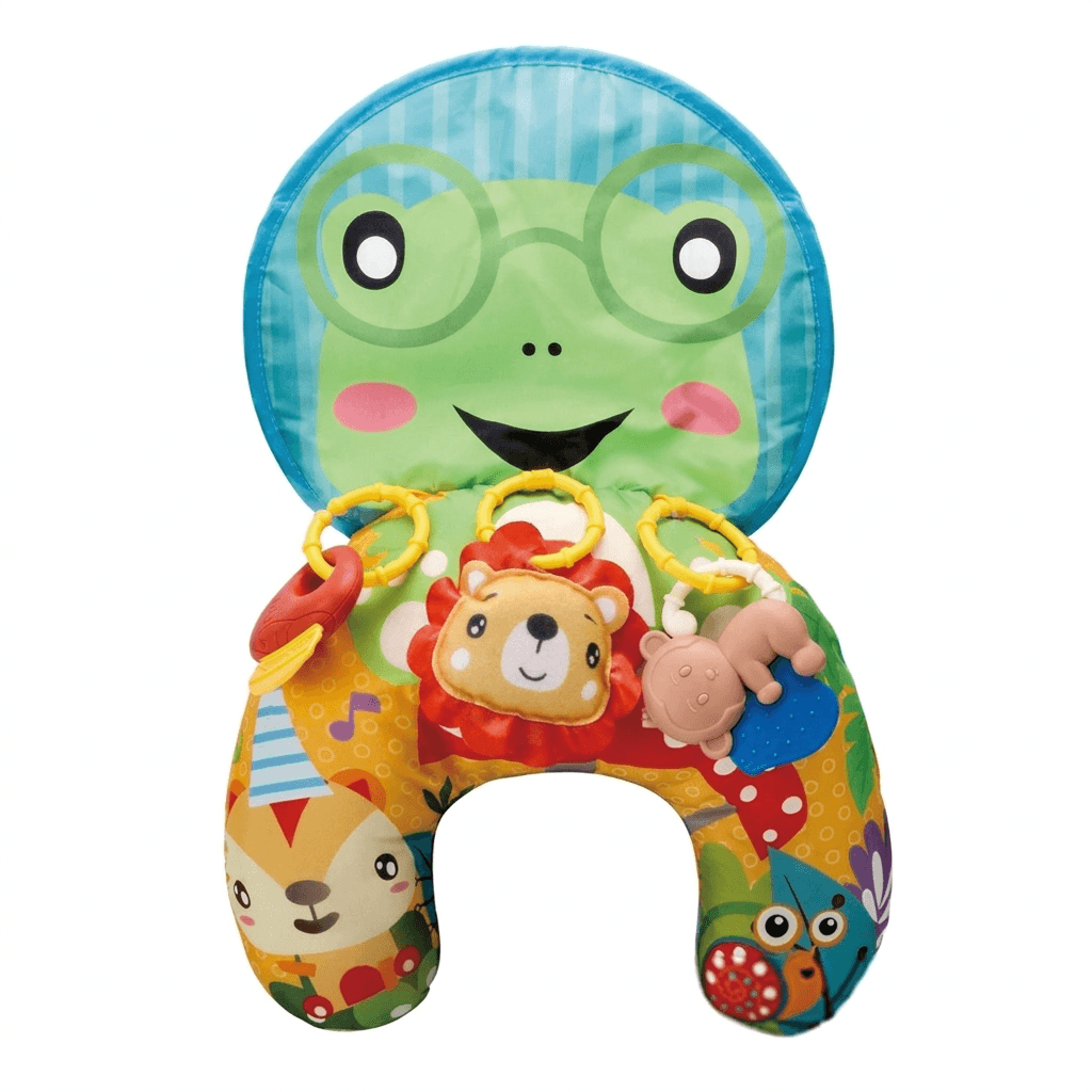 Tummy Time Pillow for Happy Head-Up Practice