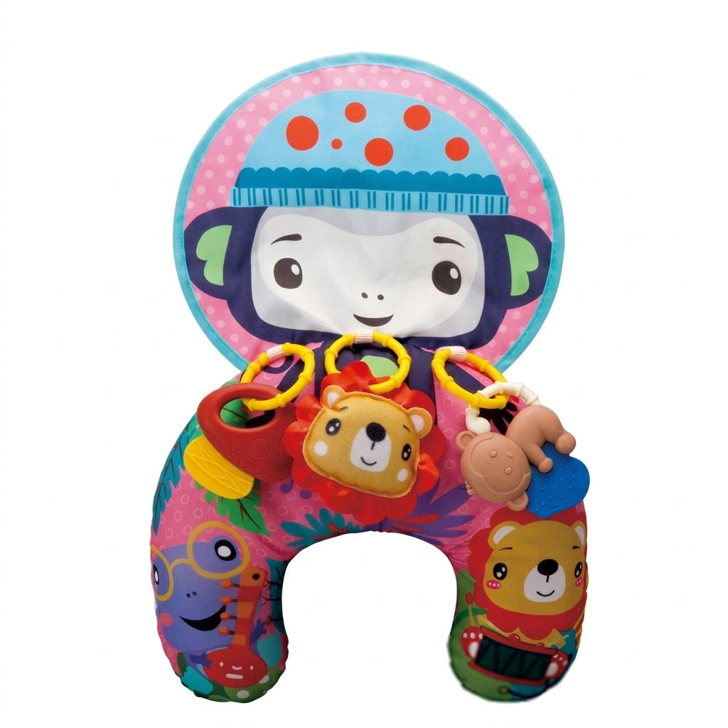 Tummy Time Pillow for Happy Head-Up Practice