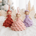 Handmade Angel Crochet Kit for Festive Home Decor
