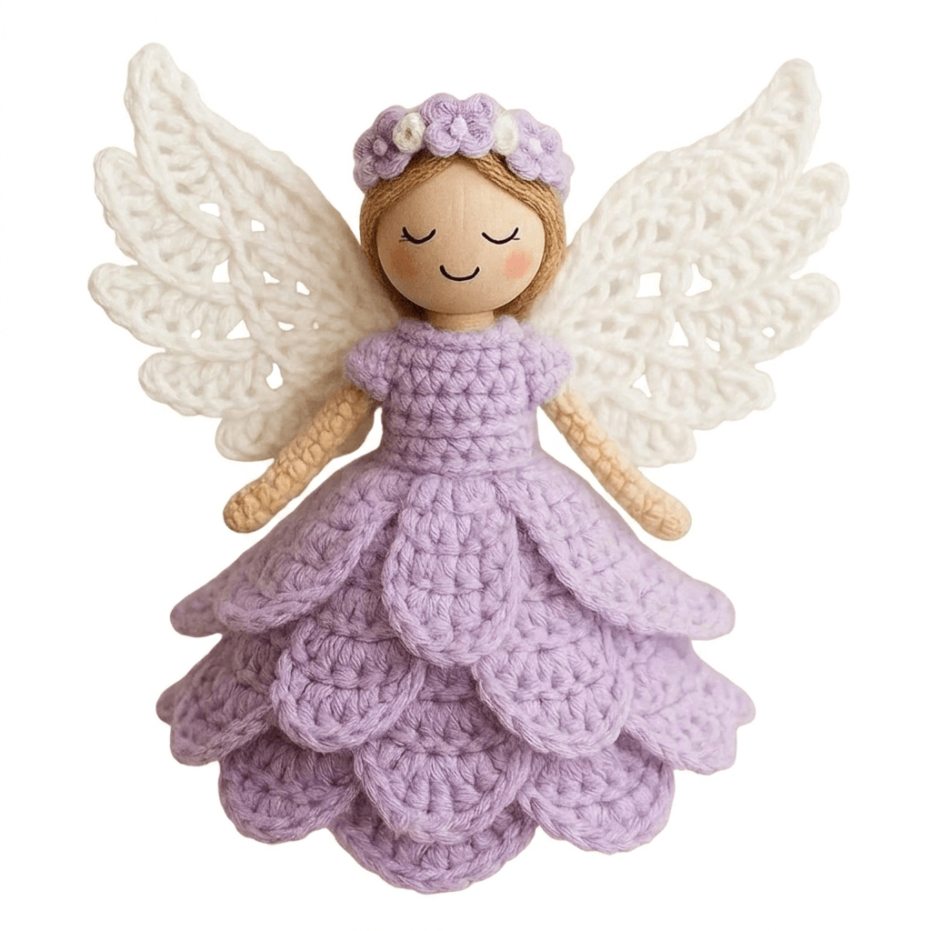 Handmade Angel Crochet Kit for Festive Home Decor