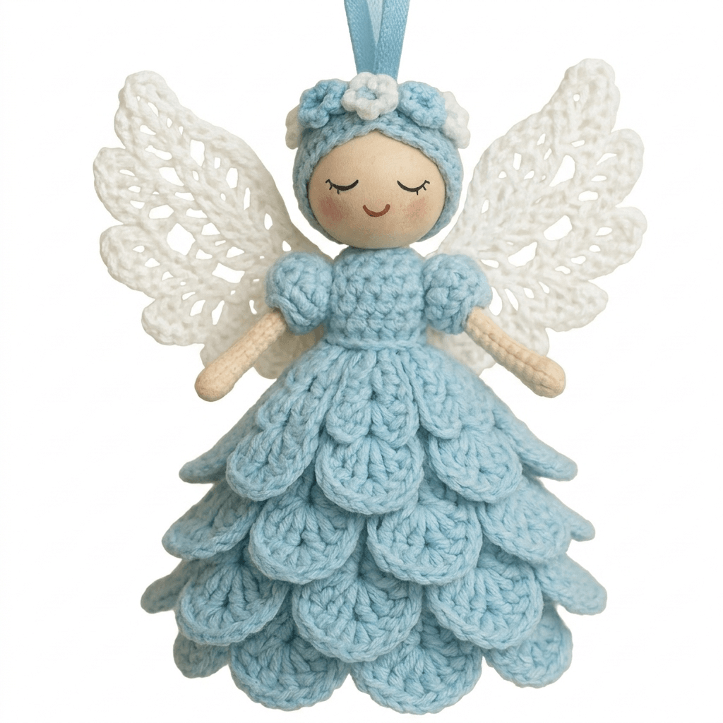 Handmade Angel Crochet Kit for Festive Home Decor