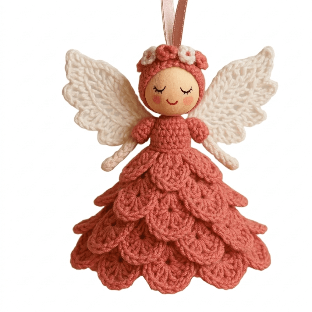 Handmade Angel Crochet Kit for Festive Home Decor