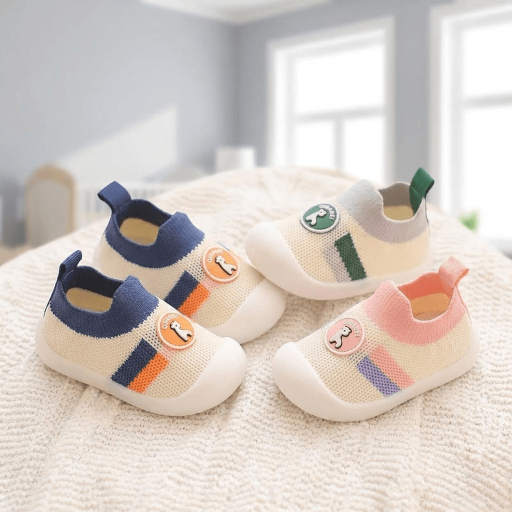 Breathable Anti-Slip Shoes for Little Moving Feet