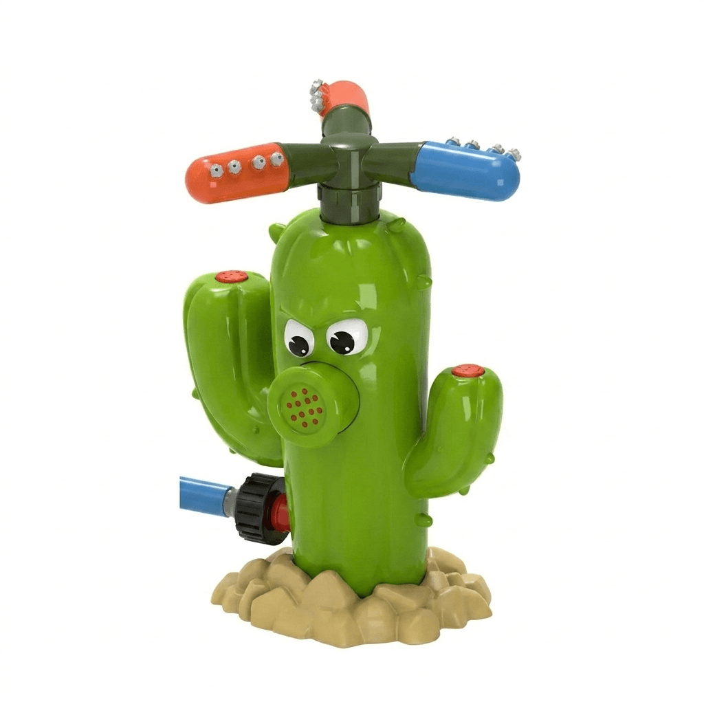 Cartoon Hydrant Sprinkler for Active Summer Yard Games