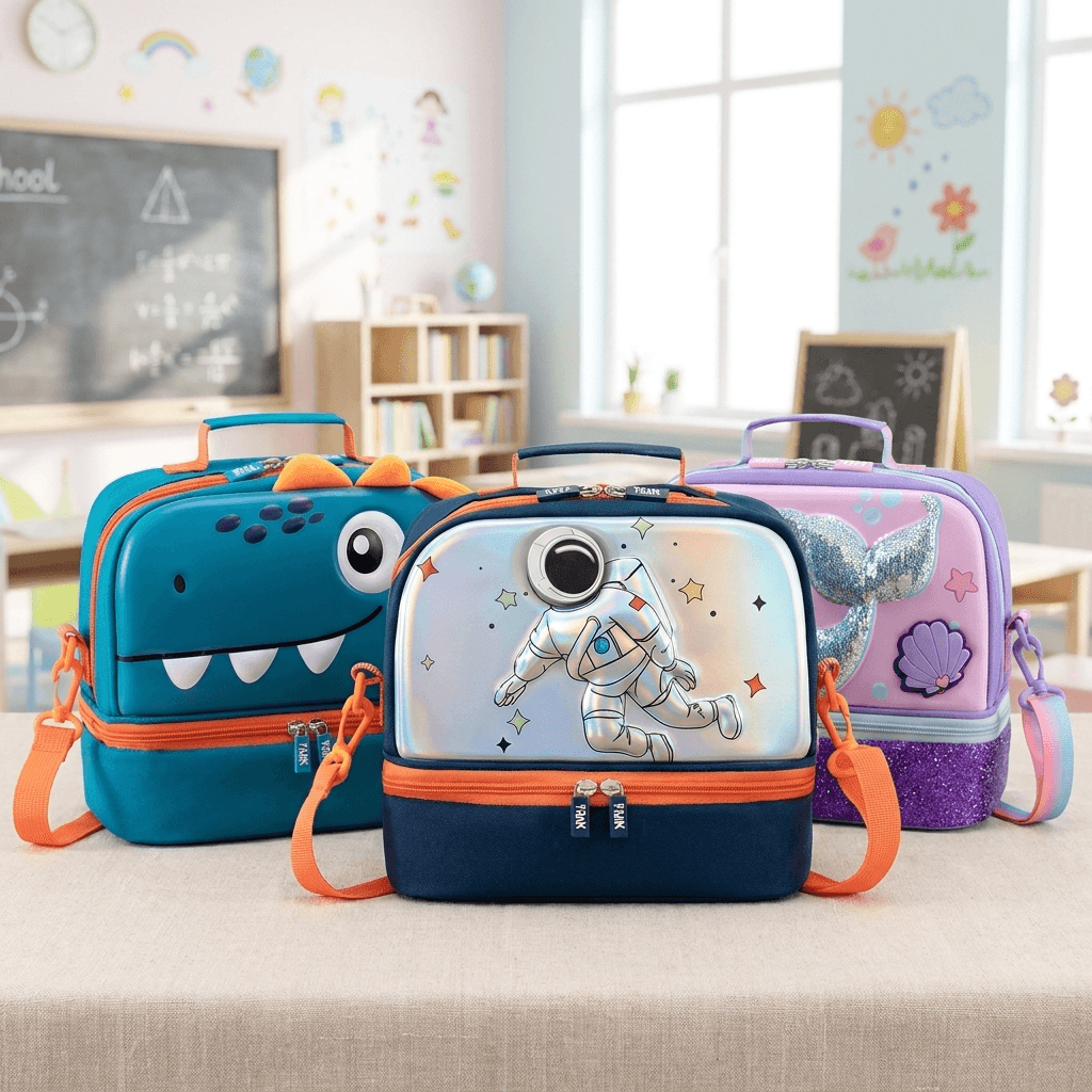 Double-Layer Thermal Bag for Warm and Fresh Kids Meals