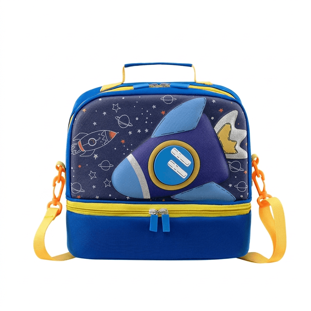 Double-Layer Thermal Bag for Warm and Fresh Kids Meals