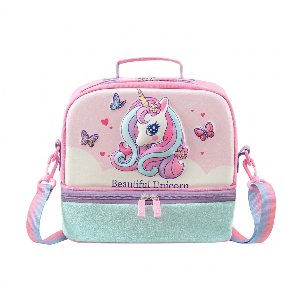 Double-Layer Thermal Bag for Warm and Fresh Kids Meals