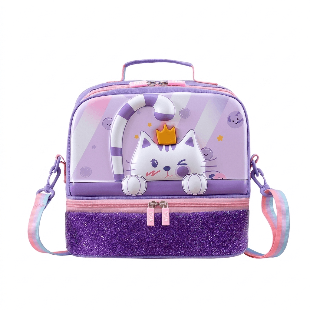 Double-Layer Thermal Bag for Warm and Fresh Kids Meals