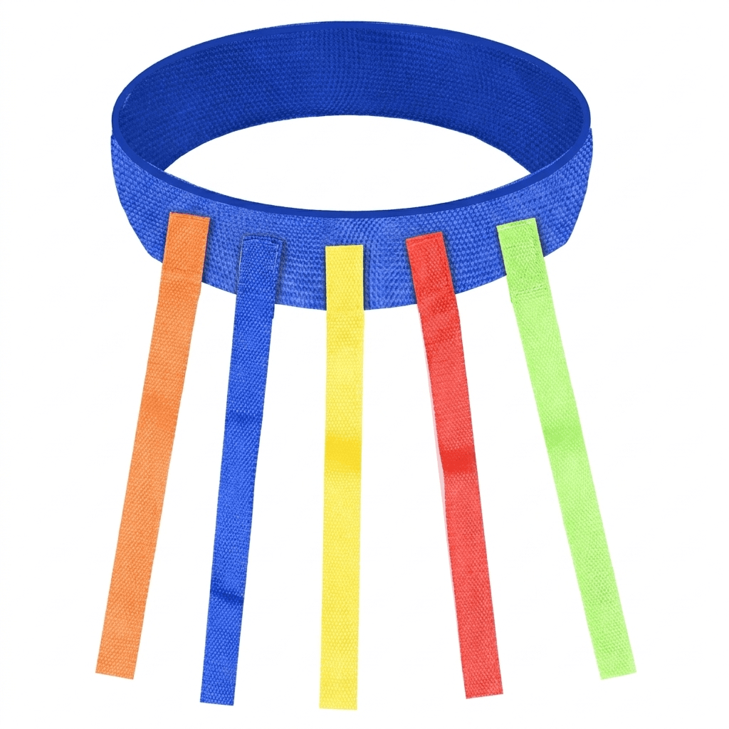 Colorful Belt Game for Running, Chasing and Group Play