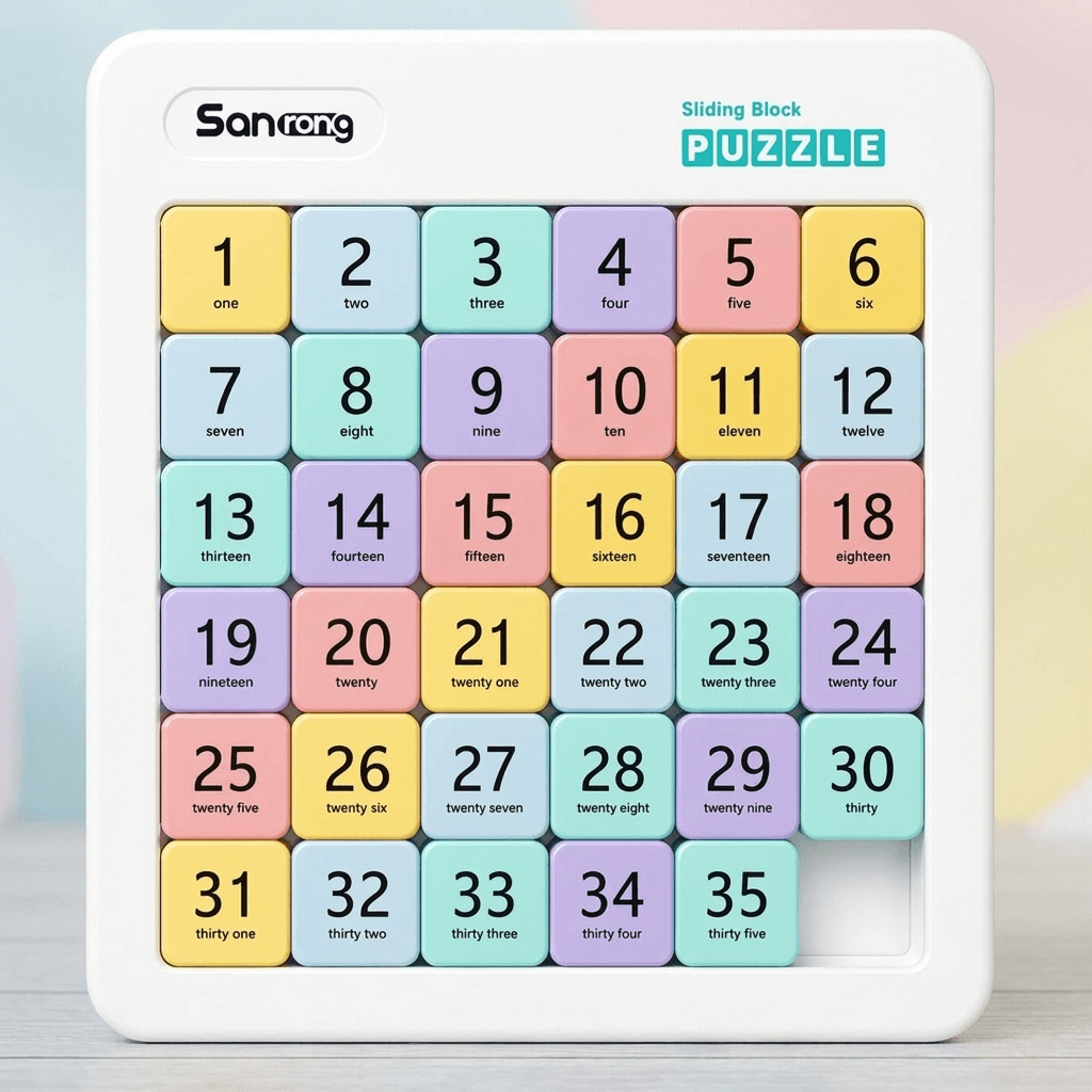 Magnetic Number Sliding Game for Focus, Patience and Smart Play
